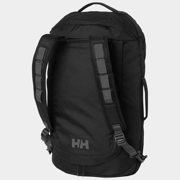 BRAND NEW men women helly hansen hh canyon duffel convertible black backpack 50L - Picture 2 of 6